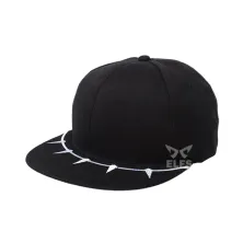 SNAPBACK MOTIF Topi Pria Snapback Bordir Blackpanther Hitam