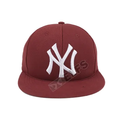 SNAPBACK MOTIF Topi Snapback Bordir NYC Hip Hop Distro Marun 2 to2_snapback_nyc_mo_1