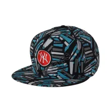 SNAPBACK MOTIF Topi Snapback Pria Pattern NYC Toska