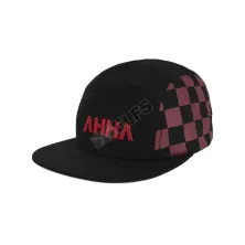 SNAPBACK MOTIF Topi Snapback 5 Panel Catur AHHA Marun