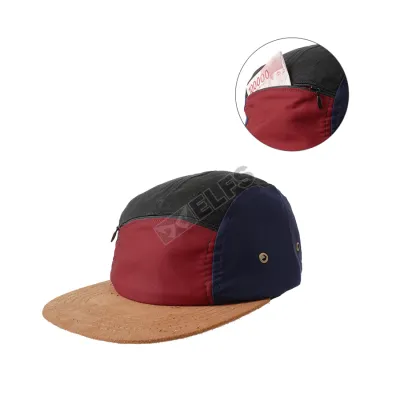 SNAPBACK POLOS Topi Snapback 5 Panel Seleting Marun 1 to2_topi_twill_5_panel_sleting_mo_0