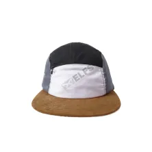 SNAPBACK POLOS Topi Snapback 5 Panel Seleting Putih