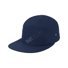 SNAPBACK POLOS Topi Snapback 5 Panel Twill Strap Belt Biru Dongker