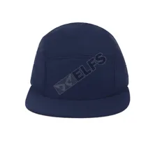 SNAPBACK POLOS Topi Snapback 5 Panel Twill Strap Belt Biru Dongker