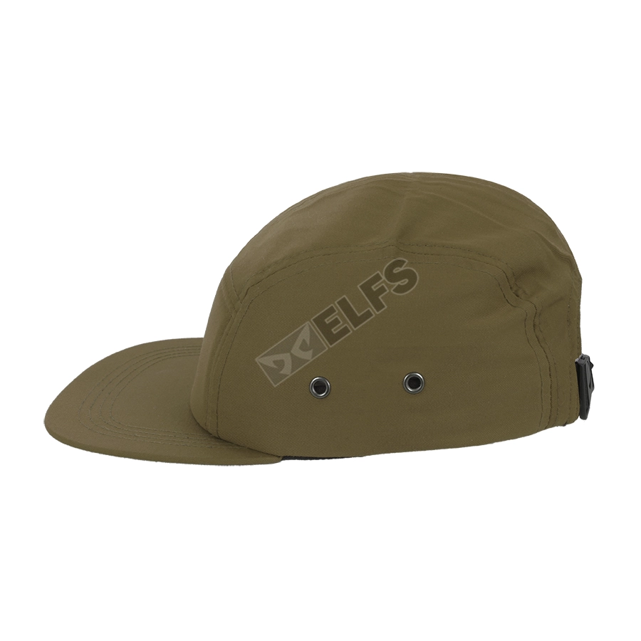 SNAPBACK POLOS Topi Snapback 5 Panel Twill Strap Belt Krem 3 to2_topi_twill_5_panel_strapbelt_cr_2_copy