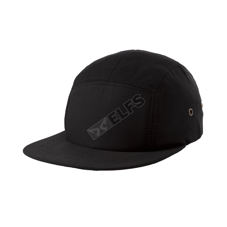 SNAPBACK POLOS Topi Snapback 5 Panel Twill Strap Belt Hitam 1 to2_topi_twill_5_panel_strapbelt_hx_0