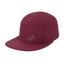 SNAPBACK POLOS Topi Snapback 5 Panel Twill Strap Belt Marun