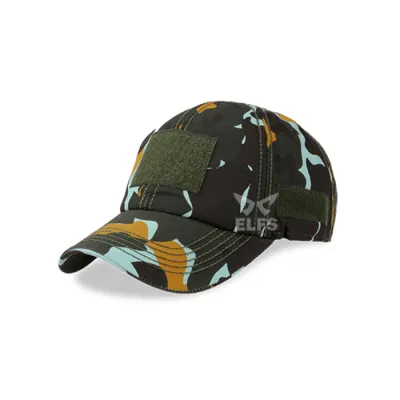 TOPI KOMANDO Topi Velcro Tactical Cap Ripstop Loreng Hijau Army 1 to2_velcro_tactical_loreng_ia_0_copy