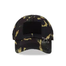 TOPI KOMANDO Topi Velcro Tactical Cap Ripstop Loreng Hijau Tua