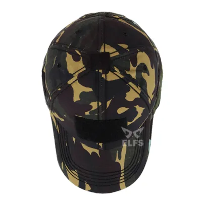 TOPI KOMANDO Topi Velcro Tactical Cap Ripstop Loreng Hijau Tua 4 to2_velcro_tactical_loreng_it_3_copy