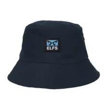 TOPI FEDORA / BUCKET TOPI BUCKET HAT REVERSIBLE CATUR BIRU DONGKER