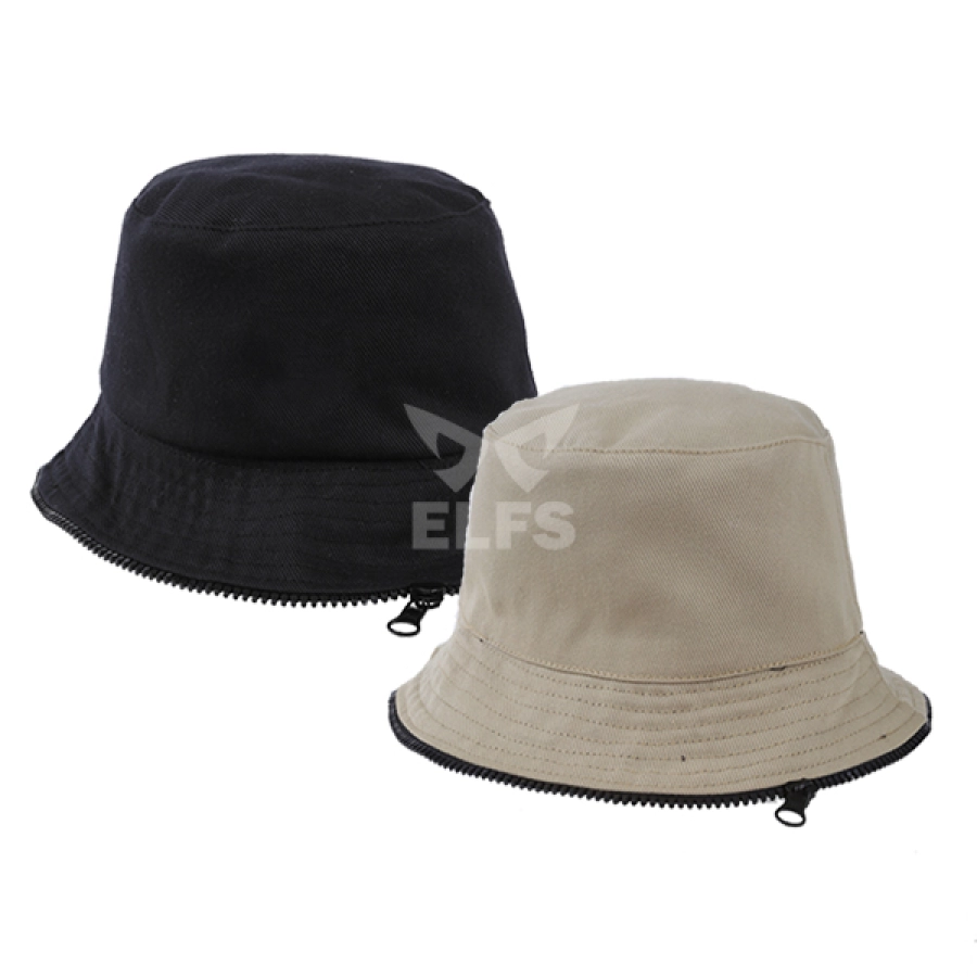 TOPI FEDORA / BUCKET Topi Bucket Hat Reversible Arman Maulana Khaki 1 to2b_buckethat_reverseable_zip_hx_kh0_copy