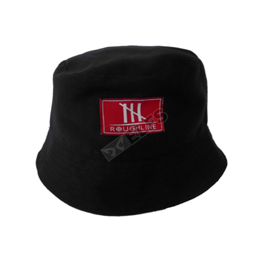 TOPI FEDORA / BUCKET Topi Bucket Hat Reversible Polkadot Hitam 2 to2b_buckethat_reversible_polkadot_hx_1