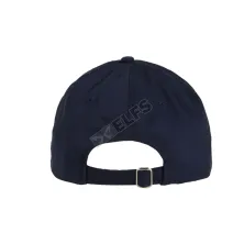 BASEBALL MOTIF Topi Baseball Bordir Texture Duration Biru Dongker