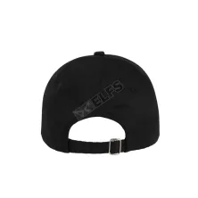 BASEBALL MOTIF Topi Baseball Bordir Texture Newyork HItam