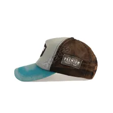 BASEBALL MOTIF Topi Baseball Bordir Wash Memphis Origin Toska