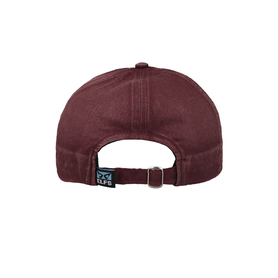 BASEBALL POLOS TWILL Topi Baseball Washed Ripped Vintage Cap Maroon 3 to3_baseball_ripped_washed_mo2