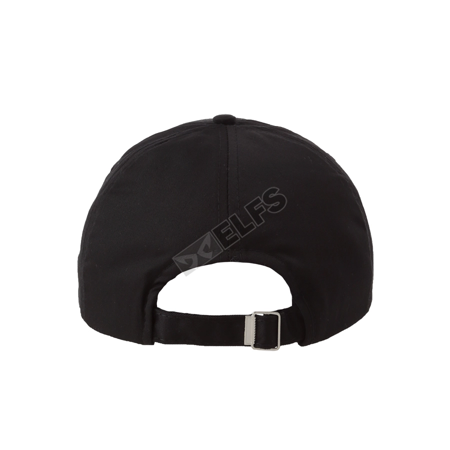 BASEBALL MOTIF Topi Baseball Twill Bordir 3 Stripe Hitam 3 to3_basic_twill_3_stripe_hx_02_copy