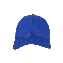 BASEBALL POLOS TWILL Topi Baseball Basic Twill Baseball Cap Biru Elektrik