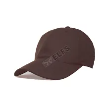 BASEBALL POLOS TWILL Topi Baseball Basic Twill Baseball Cap Coklat Tua