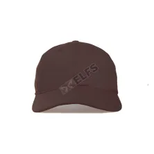 BASEBALL POLOS TWILL Topi Baseball Basic Twill Baseball Cap Coklat Tua