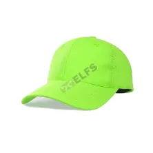 BASEBALL POLOS TWILL Topi Unisex Baseball Twill Polos Hijau Stabilo