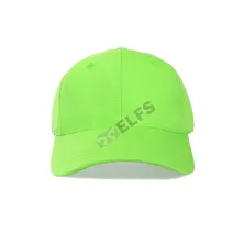 BASEBALL POLOS TWILL Topi Unisex Baseball Twill Polos Hijau Stabilo