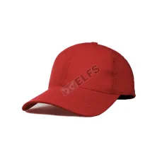 BASEBALL POLOS TWILL Topi Baseball Basic Twill Baseball Cap Merah Cabe