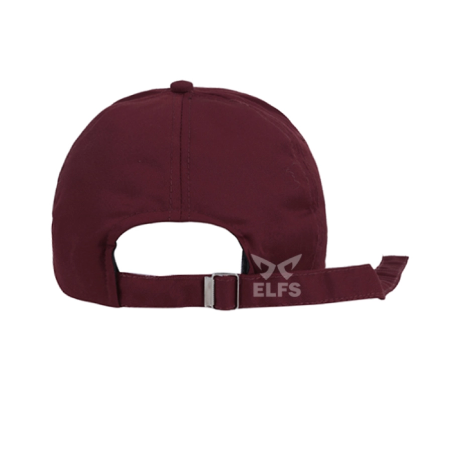 BASEBALL TALI PANJANG Topi Pria Korea Twill Polos Simple Baseball Cap Panjang Maroon 4 to3_basic_twill_baseball_cap_panjang_mo_03