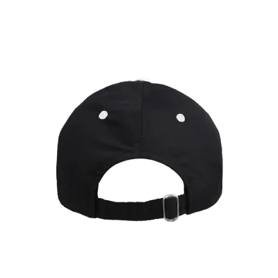 BASEBALL POLOS TWILL TOPI BASEBALL BASIC TWILL BASEBALL CAP HITAM KOMBINASI PUTIH 3 to3_basic_twill_baseball_hitam_kombinasi_px2