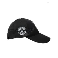 BASEBALL MOTIF Topi Baseball Unisex Twill Bordir LA Los Angeles Hitam