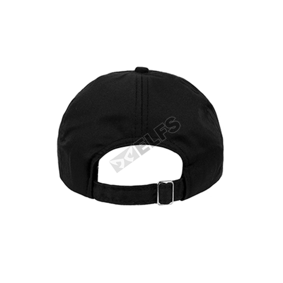 BASEBALL MOTIF Topi Baseball Unisex Twill Bordir LA Los Angeles Hitam 3 to3_basic_twill_la_hx_2