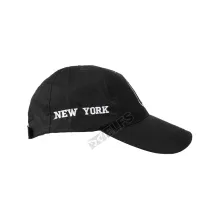 BASEBALL MOTIF Topi Baseball Unisex Twill Bordir New York Hitam