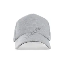 BASEBALL POLOS BAHAN LAINNYA Topi Pria Polos Baseball Bill Up Cap Fleece Abu Muda