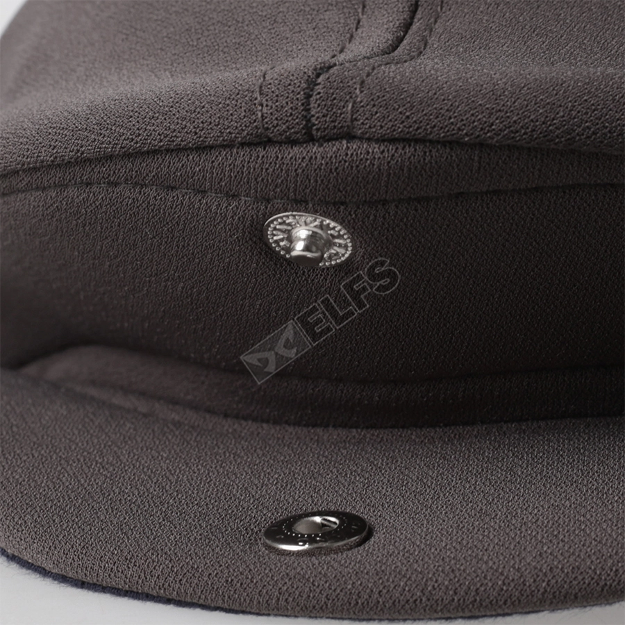 TOPI PELUKIS Topi Pelukis Flatcap Fleece Painter Pelukis Hat Abu - Abu<br> 3 to3_fleece_painter_aa2