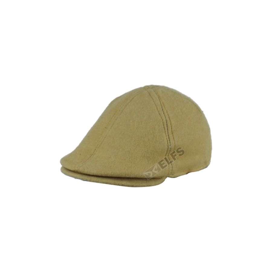 TOPI PELUKIS Topi Flatcap Painter Fleece Polos Khaki 1 to3_fleece_painter_kh_0