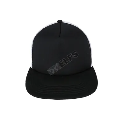 Topi Snapback Polos Jaring Hitam Putih  SNAPBACK JARING 