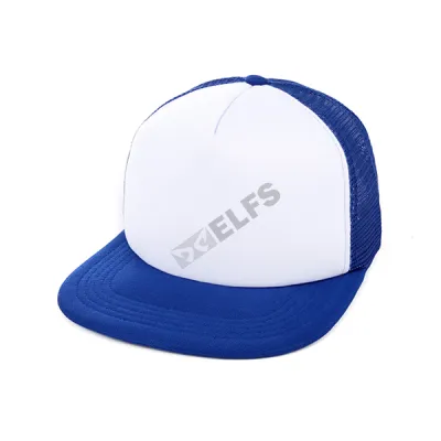 SNAPBACK JARING Topi Snapback Polos Jaring Putih Biru Tua 1 to3_jaring_putih_bt_0