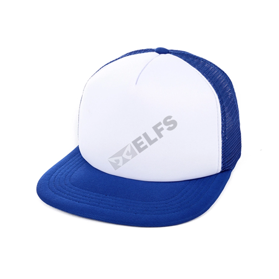 SNAPBACK JARING Topi Snapback Polos Jaring Putih Biru Tua 1 to3_jaring_putih_bt_0