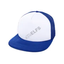 SNAPBACK JARING Topi Snapback Polos Jaring Putih Biru Tua