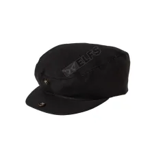 TOPI PELUKIS Topi Komando 2in1 Flatcap Painter Hitam