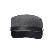 TOPI KOMANDO Topi Komando Apolo Hat Newsboy Cap Abu Tua