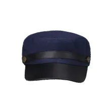 TOPI KOMANDO Topi Komando Apolo Hat Newsboy Cap Biru Dongker