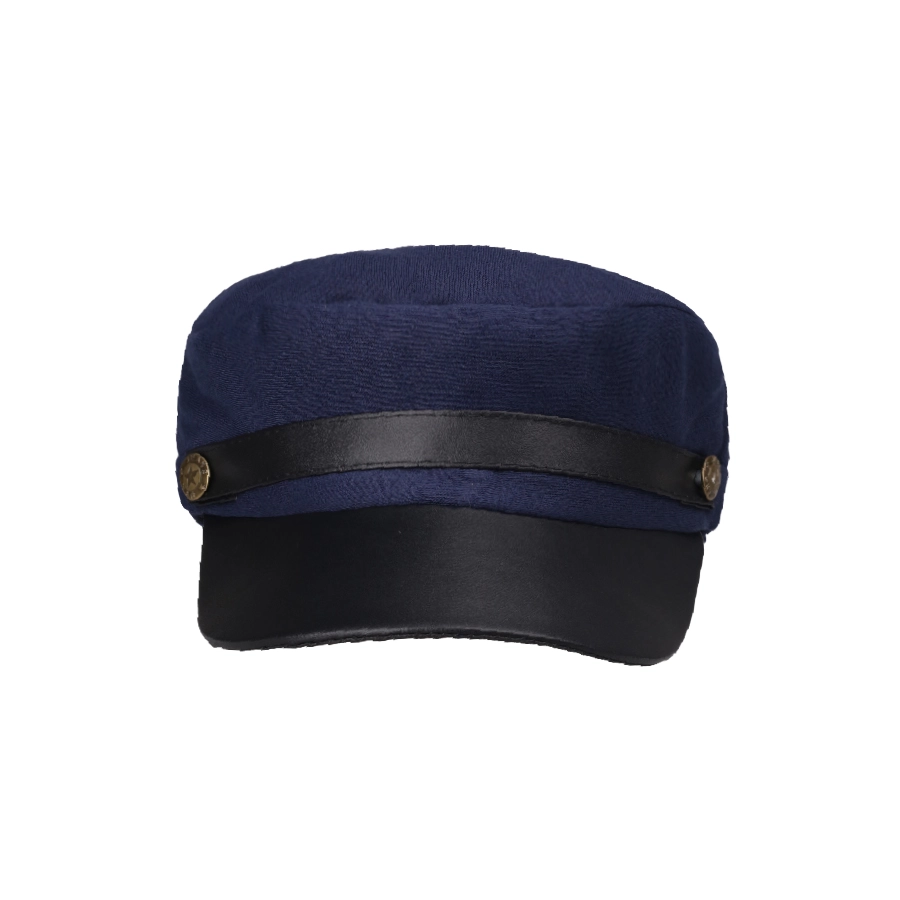 TOPI KOMANDO Topi Komando Apolo Hat Newsboy Cap Biru Dongker 2 to3_komando_apolo_bd1