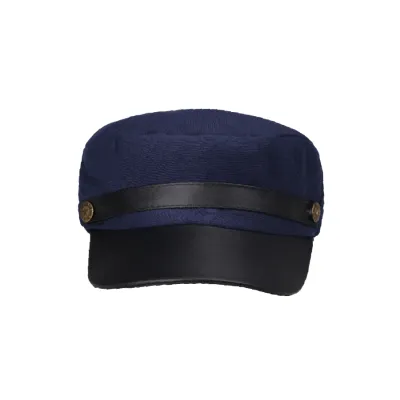 TOPI KOMANDO Topi Komando Apolo Hat Newsboy Cap Biru Dongker 2 to3_komando_apolo_bd1