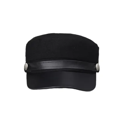 TOPI KOMANDO Topi Komando Apolo Hat Newsboy Cap Hitam 2 to3_komando_apolo_hx1