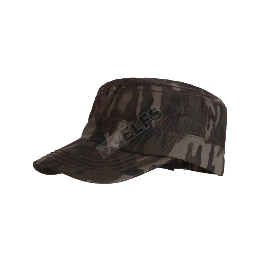 TOPI KOMANDO Topi Komando Military Cap Army Coklat Muda 1 to3_komando_army_cm_0_copy