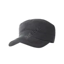 TOPI KOMANDO Topi Komando Military Cap Canvas Polos Abu Tua