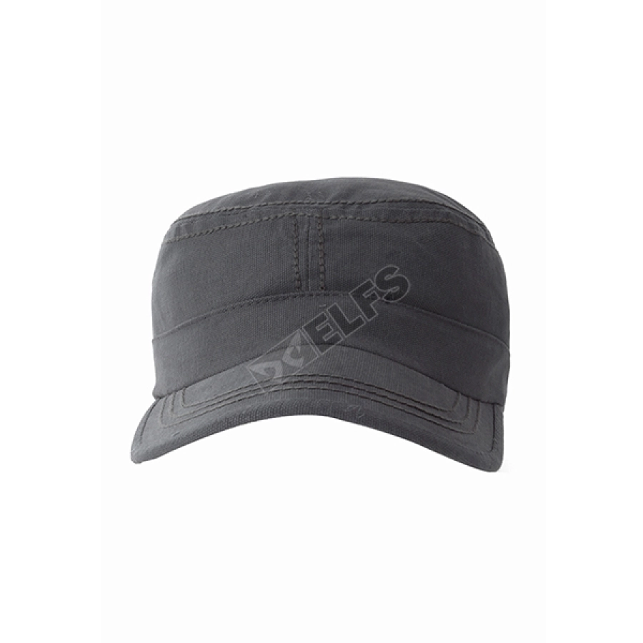 TOPI KOMANDO Topi Komando Military Cap Canvas Polos Abu Tua 2 to3_komando_at_1_copy