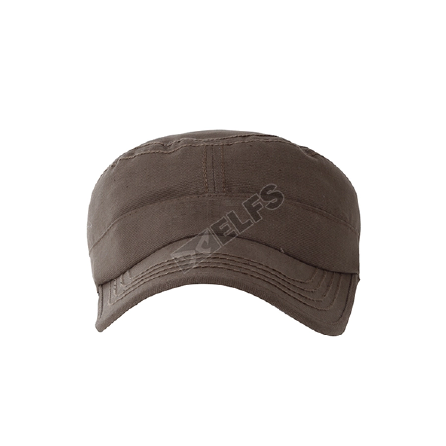 TOPI KOMANDO Topi Komando Military Cap Canvas Polos Coklat Muda 2 to3_komando_cm_1_copy